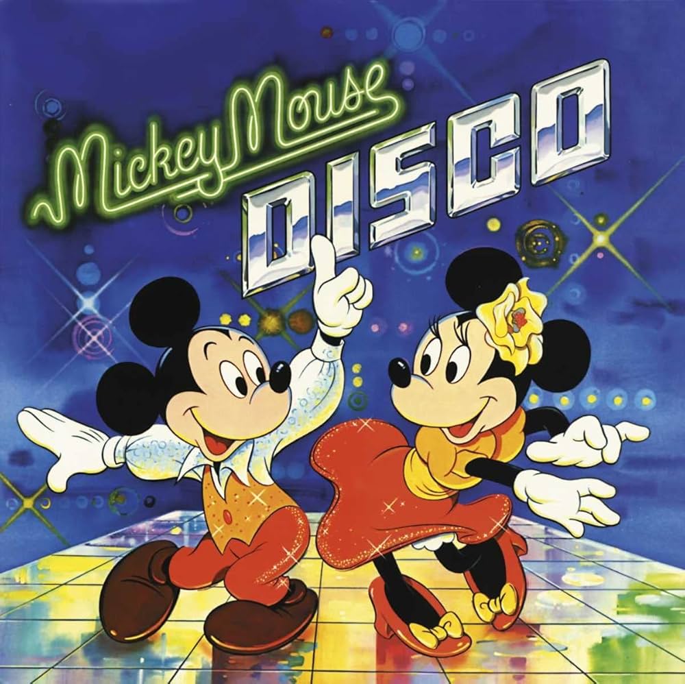 Mickey Mouse レコードプレーヤーとDISCOレコードセット Mickey Mouse レコードプレーヤーとDISCOレコードセット
